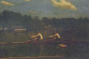 Thomas Eakins Biglen Brothers Racing oil